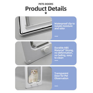 프로디지 PD001 개 도어 애완 동물 플랩 인테리어 개 고양이 스크린 도어 스크린 도어 - Product Image 5