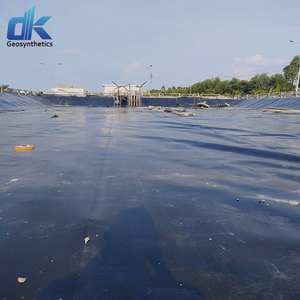 Geomembrana de HDPE en Rollo Negro de 1 mm para Estanques de Acuicultura, Granjas de Camarones, Lagunas de Aguas Residuales, <span class=keywords><strong>Lagos</strong></span> Artificiales, Geomembrana de 1.5 mm - Product Image 4