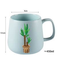 BENELUCK vente en gros Style nordique Simple coloré mat couleur unie café porcelaine poterie tasse en céramique couleur glaçure tasse en céramique