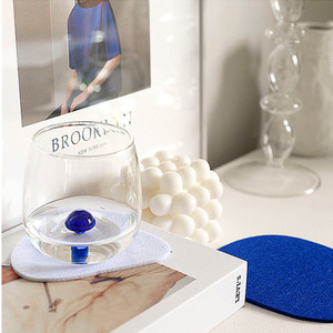 Vaso de Vidrio de Borosilicato Soplado a Mano, Nuevo Diseño, Resistente a Altas Temperaturas, Apto para Lavavajillas y Microondas, Vaso para Jugo Clásico - Product Image 5