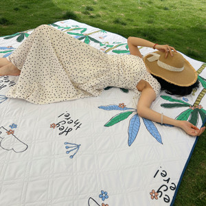 <span class=keywords><strong>Manta</strong></span> de <span class=keywords><strong>Picnic</strong></span> Boho de Alta Calidad 2026, <span class=keywords><strong>Impermeable</strong></span>, con Logotipo Personalizado, Alfombra de Playa sin Arena para Acampar y Hacer <span class=keywords><strong>Picnic</strong></span> - Product Image 3