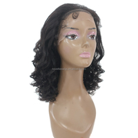 Nouveautés Perruques en Cheveux Humains Remy 13*6 avec Lacet, Sans Colle, Boucles Françaises Pré-Épilées, Vagues Naturelles Dégagées, Perruques Frontales en Lacet