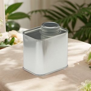 Bán Buôn Thân Thiện Với Môi 150G Vuông Tinplate Kim Loại Tin Có Thể Hình Chữ Nhật Cà Phê Đậu Bột Bao Bì Không Khí Van Sô Cô La Cookie - Product Image 3