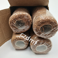 4 Pcs Poteaux en Fibre de Coco Taille Personnalisable Couleur Naturelle pour Soutenir la Croissance des Plantes en Intérieur et en Extérieur, Utilisation Agricole, Chine