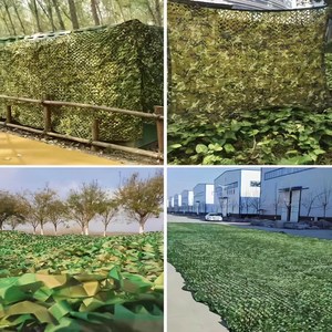 Cắm Trại Ngoài Trời tán tùy chỉnh chất lượng cao Camo Lưới cắm trại ngoài trời rừng tàng hình ngụy trang dù để che nắng Net - Product Image 5