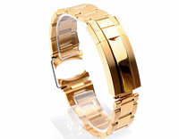 Bracelet de montre Glidelock Screw Pin Oyste 21 mm, bracelet de montre en acier inoxydable 41dj 904L pour RLX Dayton Water Ghost GMT Sub