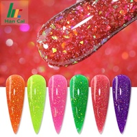 Glitter Sequins Buildering Gel Vernis Wholesale Diamond Reflective Nail Extension Gel Polish