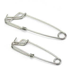Acier inoxydable thon pêche Snap pivotant pêche à la <span class=keywords><strong>palangre</strong></span> requin Clips pêche en mer connecteur - Product Image 1