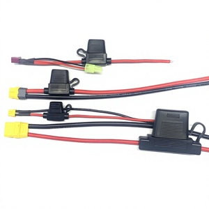 定制 300 毫米 XT60 插头防水接线盒线束 12V <span class=keywords><strong>2</strong></span> 针电池连接线带保险丝 - Product Image 4