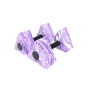 Haltères aquatiques portables en EVA, design triangulaire, légers, lot de deux, équipement d'exercice aérobie et de <span class=keywords><strong>natation</strong></span> |   Barres de musculation pour <span class=keywords><strong>piscine</strong></span> pour adultes - Product Image 2