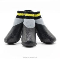 Chaussures pour chiens de compagnie en plein air imperméable moyen grand chien chaussures confortables anti-dérapant grand chien chaussettes