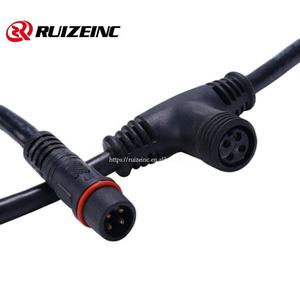 공장 공급 링 2 전원 코드 연장 4 코어 암 커넥터 DC 케이블 - Product Image 4