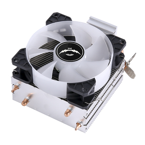 QiuzAim Silent 2 tubo de cobre 90mm disipador de calor 2011 VENTILADOR DE <span class=keywords><strong>CPU</strong></span> de computadora 4pin iluminación Control de temperatura X79 placa base Torre X99 - Product Image 4