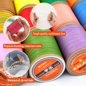 <span class=keywords><strong>Filo</strong></span> Cerato da Cucito Rotondo da 0.55mm con Anima in Poliestere ad Alta Resistenza per Pelle Cucita a Mano e <span class=keywords><strong>Uncinetto</strong></span> - Product Image 2