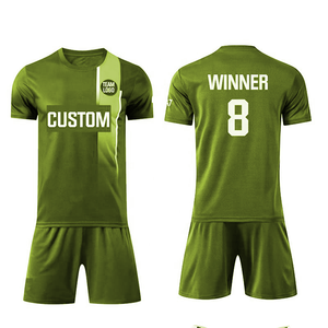 High Quality Football Uniform Lightweight Performance Jersey <b>Set</b> Premium Football Kit Professional Match & Training Men Uniform - Product Image 5