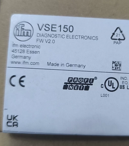อุปกรณ์อิเล็กทรอนิกส์ IFM VSE ซีรีส์ใหม่ สำหรับเซ็นเซอร์วัดการสั่นสะเทือน IFM VSE903/VSE153/VSE150/VSE002 - Product Image 2
