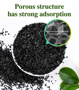 99.9% 하이 퀄리티 1000 요오드 값 석탄 기반 입상 활성탄 블랙 파우더 석탄 타르 염소 화학 보조제 - Product Image 2