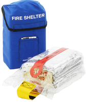 Abri portable pour incendies forestiers en tissu aluminiumisé résistant aux hautes températures, tente d'évacuation d'urgence pour la lutte contre les incendies forestiers