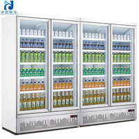Professionnel Commercial |   Économie d'énergie |   Vitrine réfrigérée mécanique à 2 portes, 1500 L, pour boissons | ...