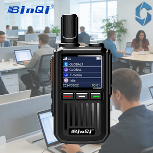 Walkie Talkie Binqi 4G LTE, Producción de Fábrica, Radio para Llamadas Grupales, Soluciones de Comunicación con Tarjeta SIM Global - Product Image 1