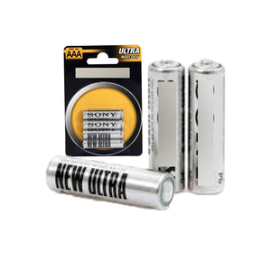 批发价格索尼超重型电池AA UM-3 AAA UM-4，碳锌，用于玩具和电子设备，散装包装 - Product Image 6