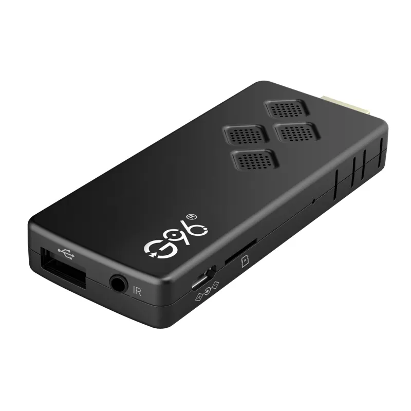 G96 H313 2GB RAM 16GB ROM stick TV 4K mejor Android 10 ATV UI sticks voz remoto TV stick 4K Smart Box