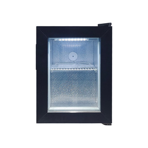 Mini-congélateur de table 21L avec compresseur, porte vitrée, pour gelato et crème glacée, personnalisable avec logo noir et blanc - Product Image 5