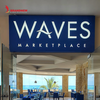 BRANDNEWSIGN Fabricant Personnalisé Enseigne Lumineuse LED 3D Pour Publicité Intérieure Boîte Lumineuse Panneau D'Enseigne Hôtelière Enseigne Magasin