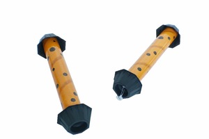 Niet-toxische, effectieve tuinbouw vliegenvanger met lijm, staande buitenval voor vliegende insecten, kleverige vliegenvanger van papier. - Product Image 3