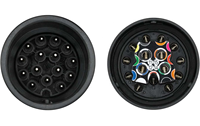 Connecteur de remorque 24V 15 broches pour camion lourd, éclairage de remorque, prise de remorque 15 voies