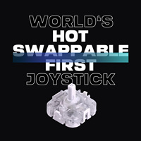 Module de joystick analogique ergonomique K-Silver, interchangeable à chaud, stick de 120 gf, personnalisable, sans dérive, multiplateforme