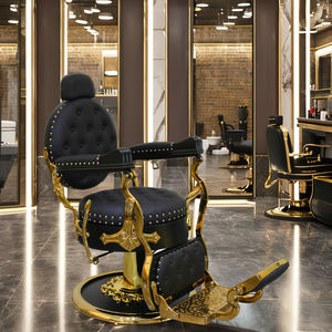 Bán buôn da hiện đại cắt tóc ghế cho tiệm hớt tóc & nhà hotsell thủy lực ngả Styling Salon đồ nội thất nhà máy giá - Product Image 1