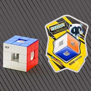 Xu hướng mới sản phẩm <span class=keywords><strong>2025</strong></span> trẻ em đua VOID <span class=keywords><strong>Cube</strong></span> 3x3x3 mịn ma thuật <span class=keywords><strong>Cube</strong></span> Qiyi 5.7cm Vỉ thẻ gói - Product Image 2