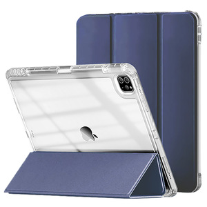 เคสหนังใสกันกระแทกสำหรับ <span class=keywords><strong>iPad</strong></span> <span class=keywords><strong>Pro</strong></span> <span class=keywords><strong>10</strong></span> 11 11 ", เคสพับได้5 <span class=keywords><strong>10</strong></span>.9พร้อมช่องใส่ดินสอสำหรับ <span class=keywords><strong>iPad</strong></span> <span class=keywords><strong>Pro</strong></span> 12.9 Air 11 Air4/5 - Product Image 6