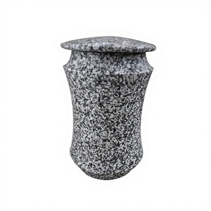 High Quality Modern Western Style Ceramic Marble Waterproof Funeral Headstone Urn <b>for</b> Human <b>Ashes</b> - Product Image 2