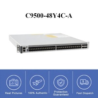 Cisco Switch C9500-48Y4C-A 48 Port 25G SFP28 + 4 Port 100G QSFP28 L3 Core Switch Lisensi Full Network Advantage 1U Rack Mount
