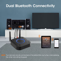 1mii Aux & Optische & Coaxiale Bluetooth Adapter Lange Afstand Draadloze Bluetooth 5.1 Audio-Ontvanger Voor Luidsprekerversterker Tv