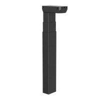 Colonne de levage électrique intelligente pour bureau, design moderne réglable, matériau en acier inoxydable