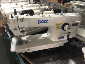 จักรเย็บผ้าคอมพิวเตอร์ DT 0313-D3 แบบล็อคสติทช์ จักรเย็บผ้าอุตสาหกรรมแบบเตียงเรียบ สำหรับเย็บหนัง ระบบป้อนผ้าด้านบนและด้านล่าง - Product Image 2