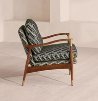 Restaurant en bois moderne canapé chaise pour l'utilisation de l'hôtel