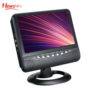 New 7inch <strong>Mini</strong> Portable <strong>TVs</strong> With Radio Small LED <strong>TV</strong> 1 Year Guarantee CE &amp; RoHs Certificate - Product Image 2