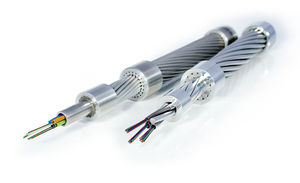 ท่อกลาง OPGW อาร์มูสเลเยอร์เดี่ยว/คู่ใยแก้วนำแสงคอมโพสิตสายดินเหนือศีรษะ (OPGW) - Product Image 5