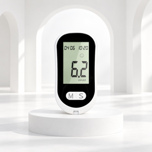 Appareil de mesure du glucose sanguin KE-B15, kit glucomètre à grand écran noir avec 50 bandelettes de <span class=keywords><strong>test</strong></span> pour la mesure du sucre dans le sang à domicile, <span class=keywords><strong>test</strong></span> du <span class=keywords><strong>diabète</strong></span> - Product Image 6