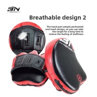 Mitaines de frappe BN Focus - Mitaines de frappe MMA personnalisées de haute qualité en cuir microfibre, durables et douces