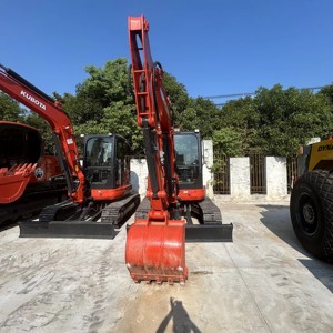 รถขุดขนาดเล็ก KX165 มือสอง สภาพดี ราคาถูก พร้อมมอเตอร์ Eaton เกียร์ประสิทธิภาพสูง เหมาะสำหรับงานก่อสร้าง - Product Image 4