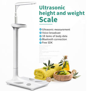免费应用SDK多功能身体脂肪身高和体重秤数字200千克智能医疗身高秤 - Product Image 3