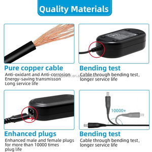 AA-E9 AA-E8 AA-E7 AA-E6A sostituzione AC adattatore di alimentazione per <span class=keywords><strong>Samsung</strong></span> videocamere SMX-F34BN SC-D86 D200 SC-MX10 SC-HMX10 SMX-F30BN Mo - Product Image 5