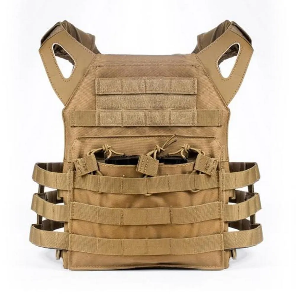 Custom Outdoor Combat Adjustable Training Vest Black Tactical Gear JPC Plate Carrier War Games Shooting Vest
