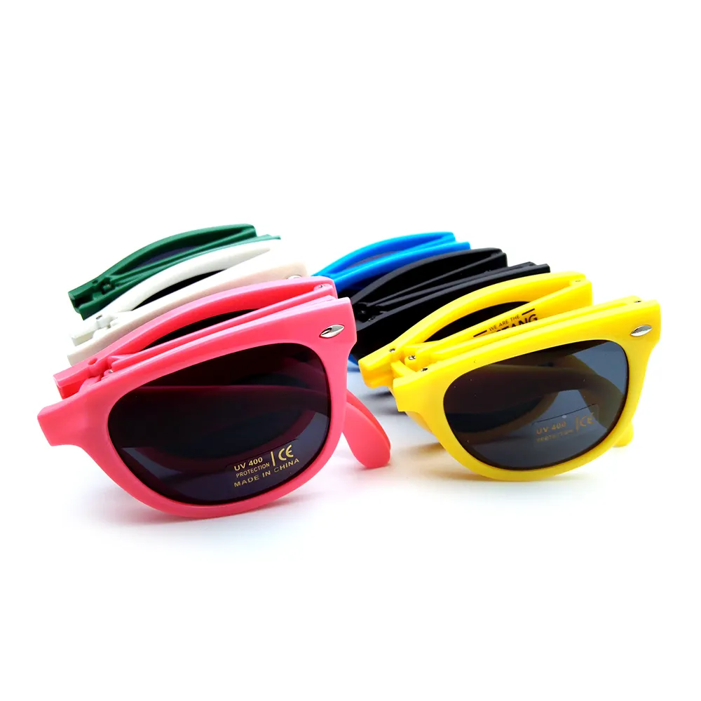 DLC9005 DL 도매 선글라스 맞춤형 로고 접이식 승진 선글라스