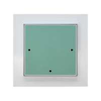 Plaque d'accès en plâtre pour cloison sèche, encastrée en aluminium, 60x60, pour plafond en plâtre, ouverture sécurisée, Saudi Guangzhou